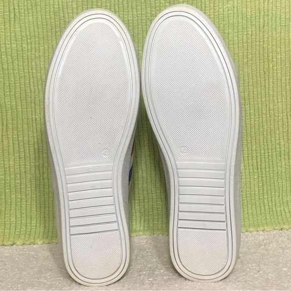 Post Xchange Women's Gold Metallic Leather Sneaker Shoes Sz EU 40 & US 9 NWT - Picture 7 of 10